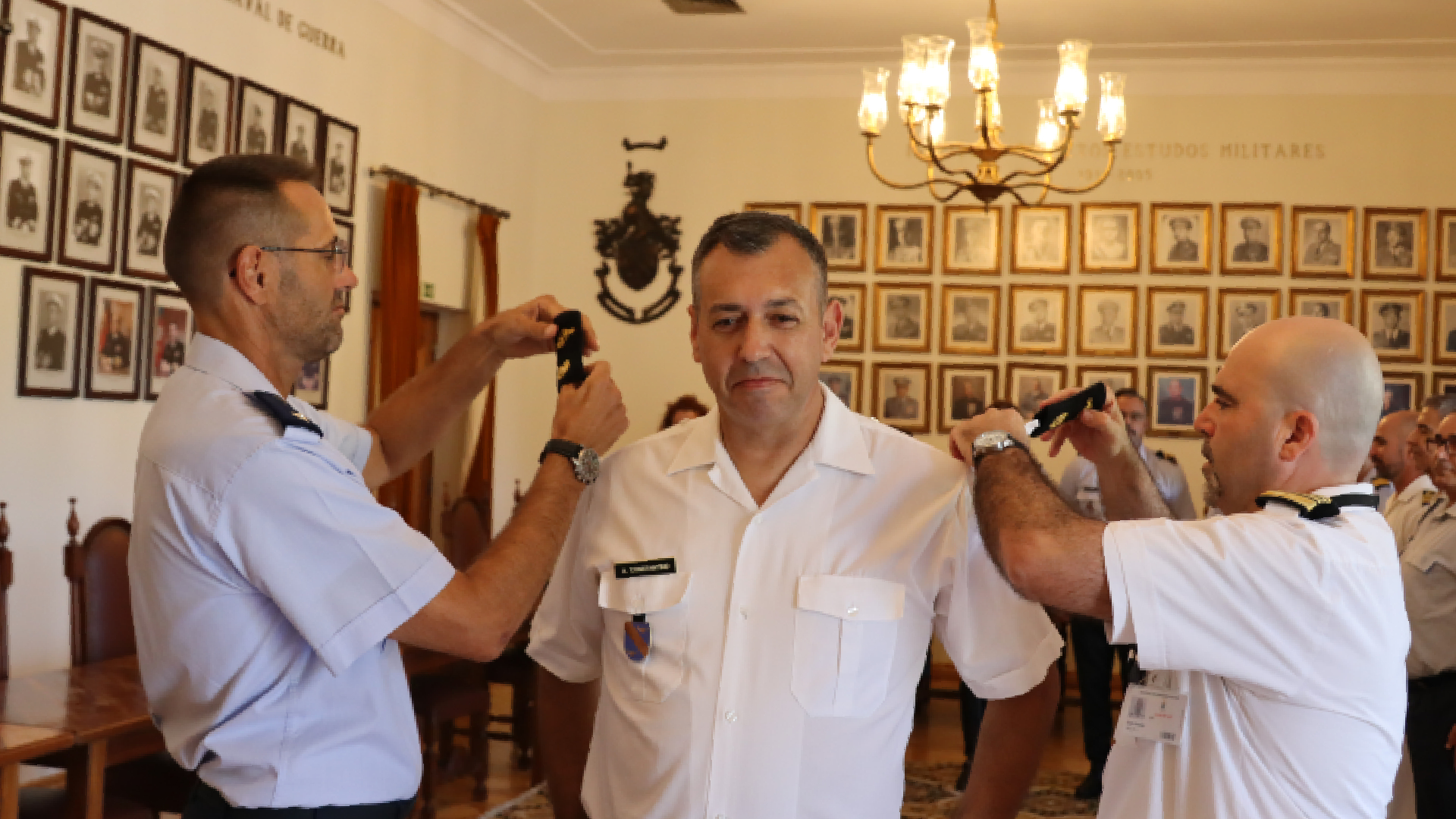 Cerimónia de promoção a Sargento-Ajudante